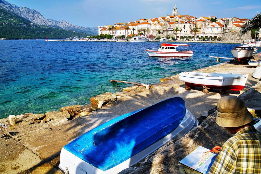 Apartments Jasmina Korčula Eksteriør billede